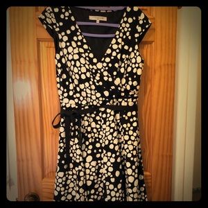 Black and white dress